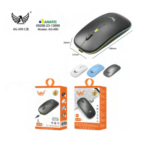 Mouse sem fio Altomex