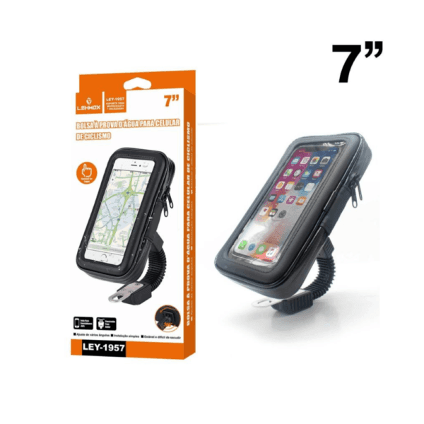 Suporte Celular para Moto 7' Polegadas